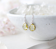 November Birthstone Citrine Earrings in Silver, November Birthday Gift for daughter mom sister wife Girlfriend, Citrine Jewelry